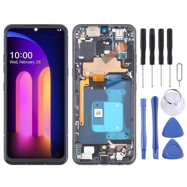 Aplicable para LG V60 ThinQ US Original LCD Touch Assembly con marco