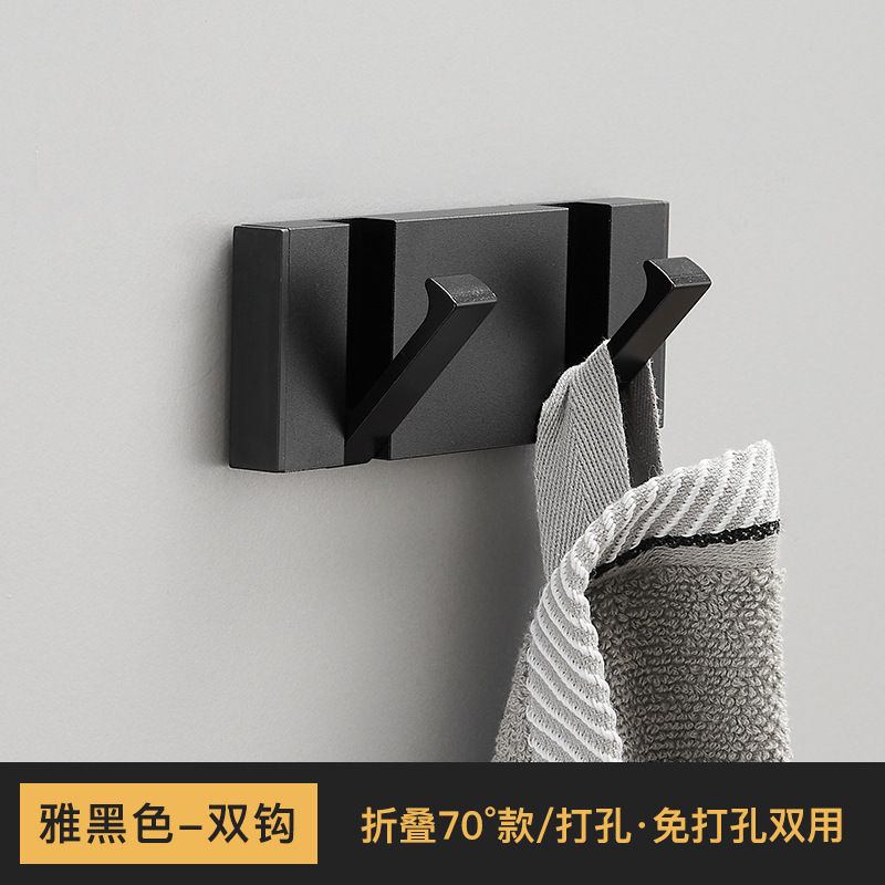 Gancho invisible creativo luz del hogar gancho de lujo perforador-puerta libre gancho oculto puerta de entrada gancho plegable