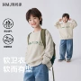 男童字母圆领印花卫衣