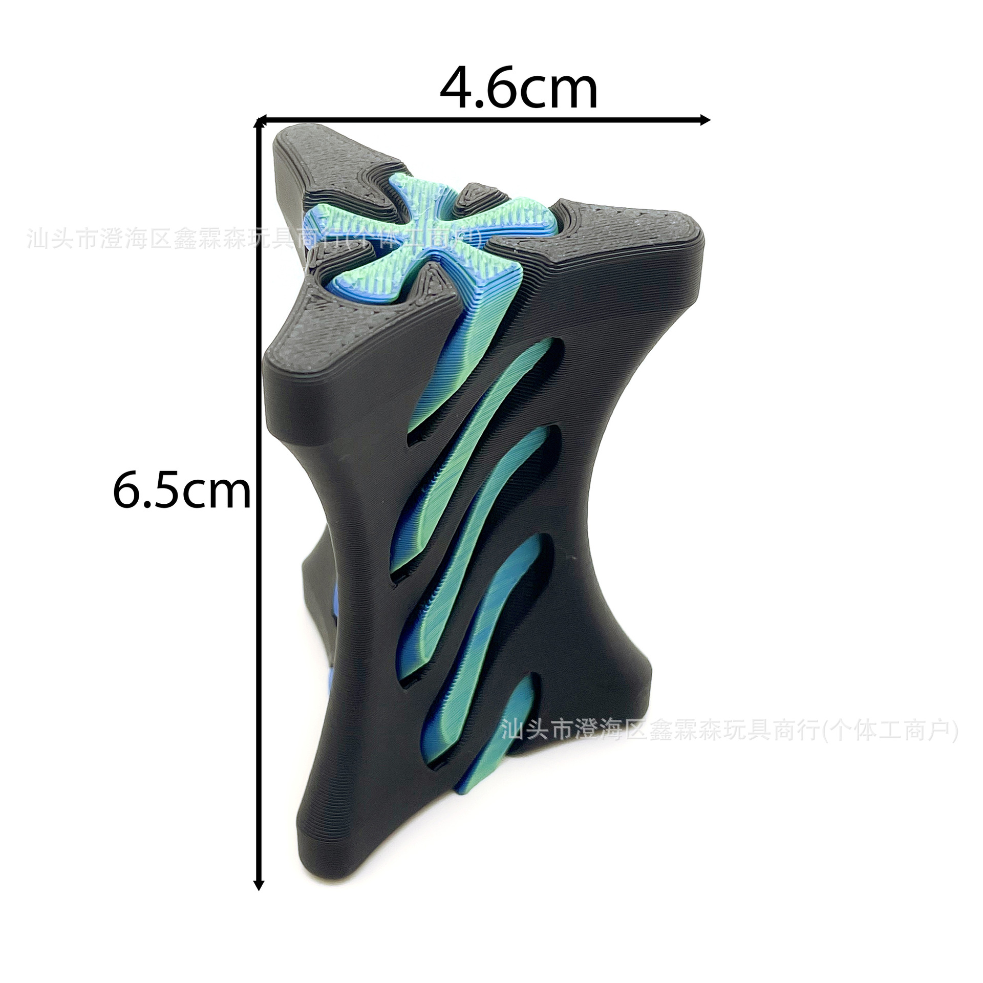 6.5CM 삼각형 푸시 푸시 음악