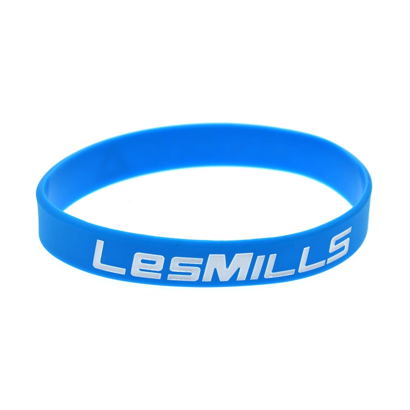 Силиконовый браслет на запястье (Reebok Lesmills), спортивный промо-браслет, окружность 202 мм, 12×2 мм