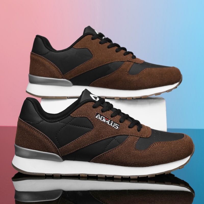 Polo Shoes New Low-Top Lace-Up Casual Shoes Men's Outdoor Lightweight Non-Slip Sports Shoes Versatile and Comfortable Forrest Gump Shoes