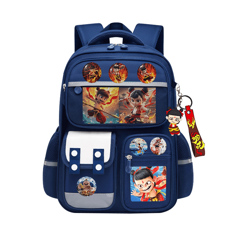 Nuevos niños, niñas y niños, mochila para estudiantes de primaria 1236 grados, mochila de gran capacidad para niños