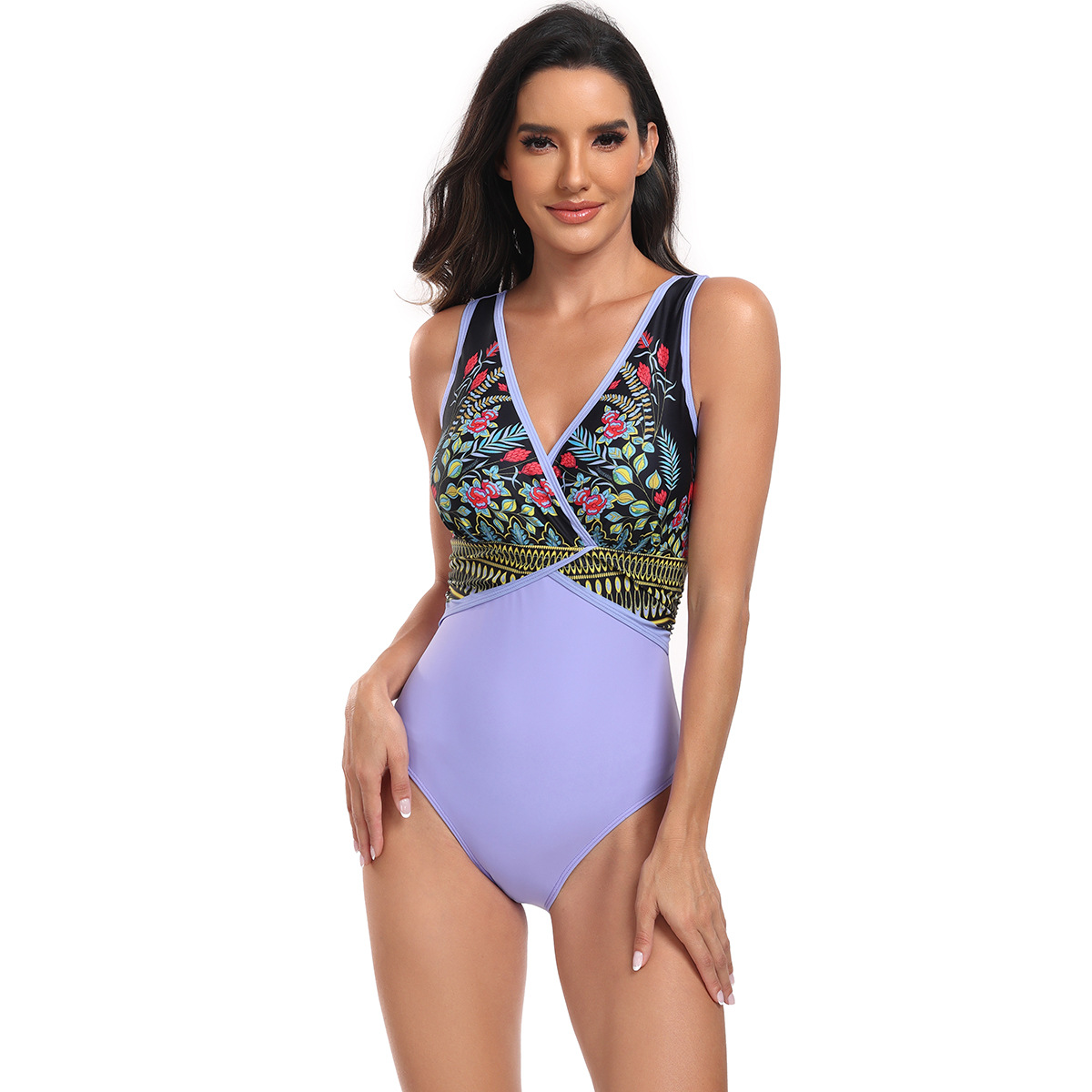 Women's Elegant Ditsy Floral 1 Piece One Piece Swimwear display picture 11