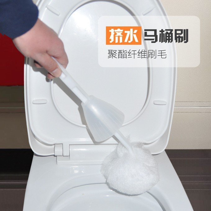 Chaobao C-085 柔らかい毛のブラシ絞りブラシトイレブラシ不動産ホテル衛生クリーニングトイレブラシ|undefined