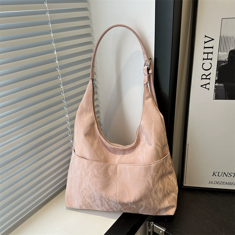 One-shoulder summer bag, capacious 2024 style, lightweight 0.21 kg