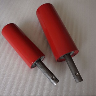 Belt conveyor belt conveyor side rolling ф 60*200mm, shaft length 40mm, straight handle