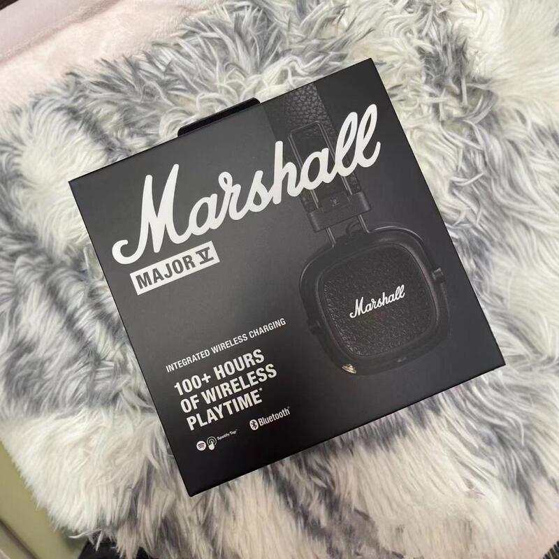 Cross-Border Popular Marshall Major V Fifth Generation Head-Mounted Noise Reduction Wireless Bluetooth Mode Headphones Cross-Border Popular Marshall Major V Fifth Generation Head-Mounted Noise Reduction Wireless Bluetooth Mode Headphones