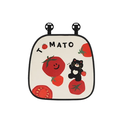 Piece Small Car Women's Car | Seat cushion, seat cover - plush-tomato-cat-cushion-front-row