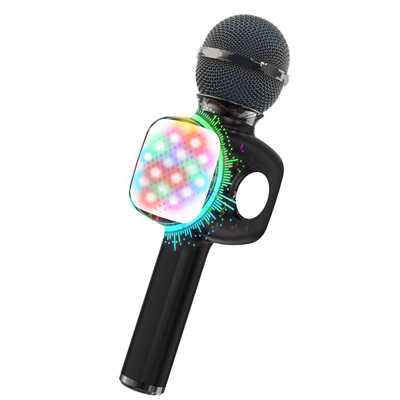 プライベートモデルQ8無線bluetoothマイク子供がマイクを持っている音響一体携帯電話k歌宝工工場の優位性