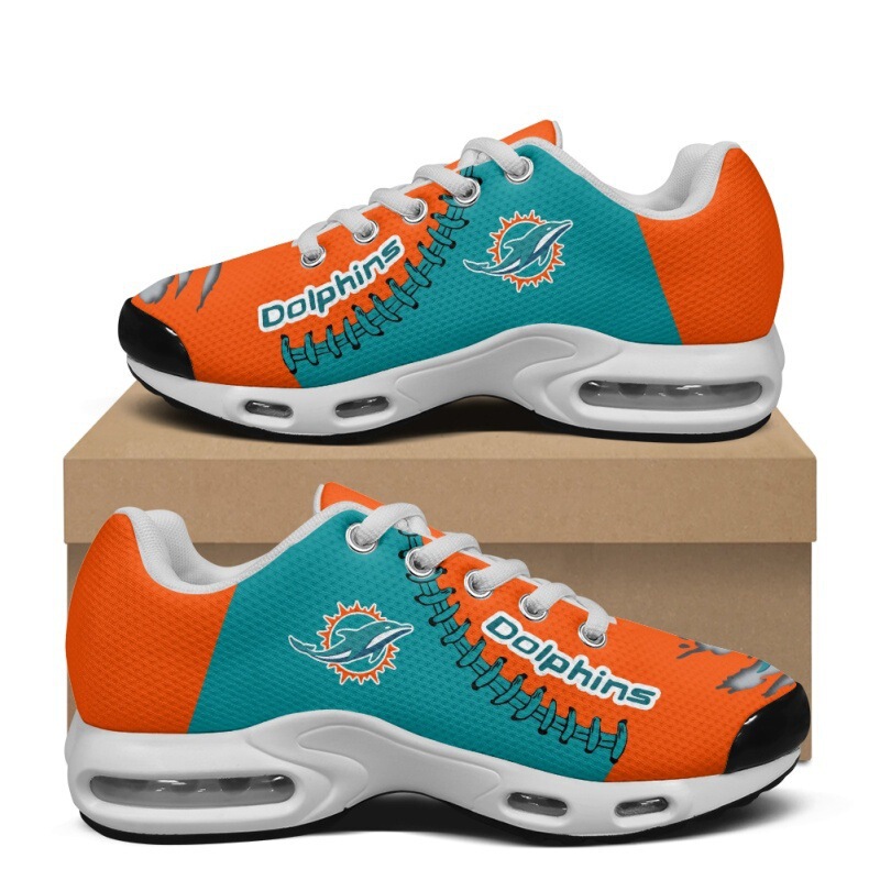 Miami Dolphins NFL team to map design men's basketball shoes self-built station hot selling air cushion shoes can be distributed on behalf Miami Dolphins NFL team to map design men's basketball shoes self-built station hot selling air cushion shoes can be distributed on behalf