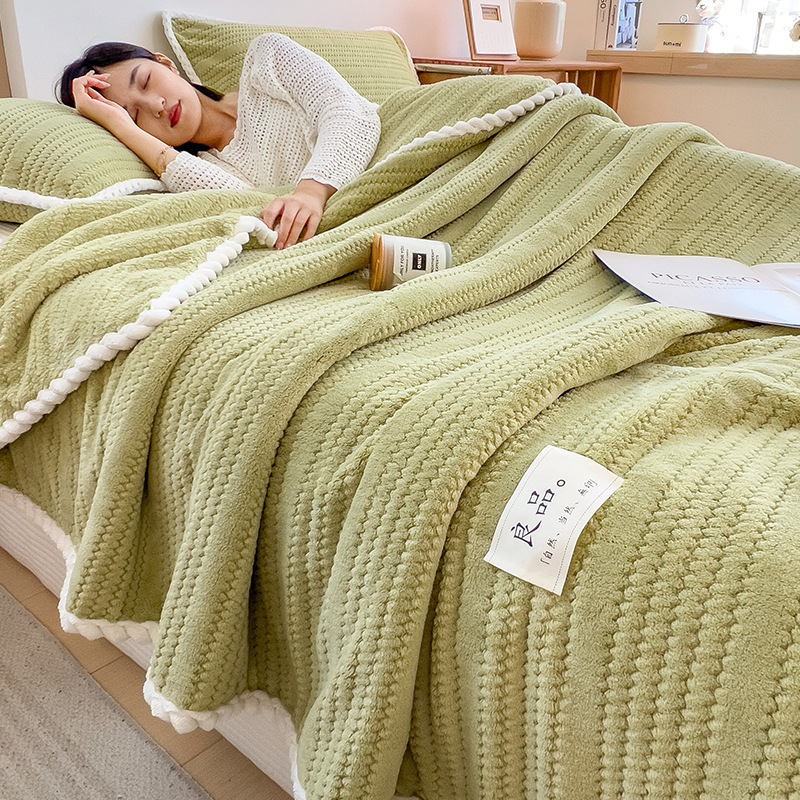 Mantras de sofá mantas mantas de coral mantas de oficina mantas de siesta mantas de aire acondicionado de invierno grueso mantas para cama