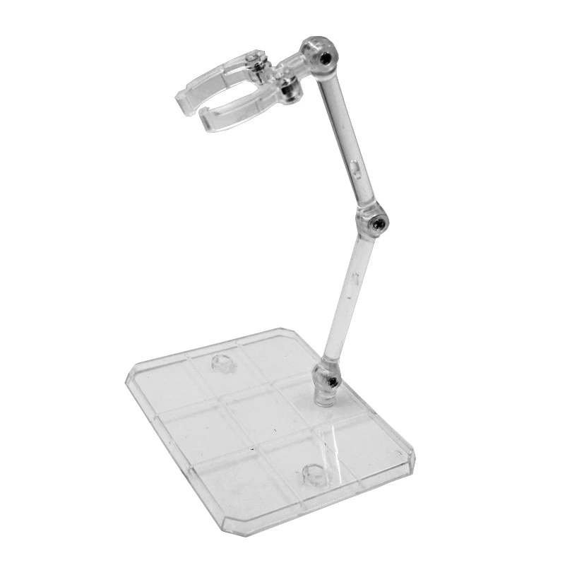 Figure Display Stand (Handlesoul) SHF-Compatible Adjustable Support, Clear Base, Holds ~320 g