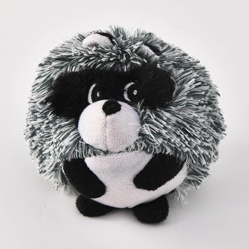 TPR 가시 공 봉제 장난감 너구리