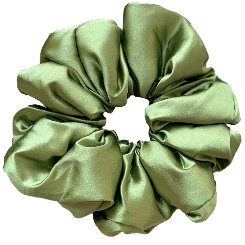 Anillo de pelo de intestino grueso suave francés para mujer 2025 nuevo círculo de intestino grueso coreano de alta gama Advanced Large Hairy Cuerda para la cabeza para mujer