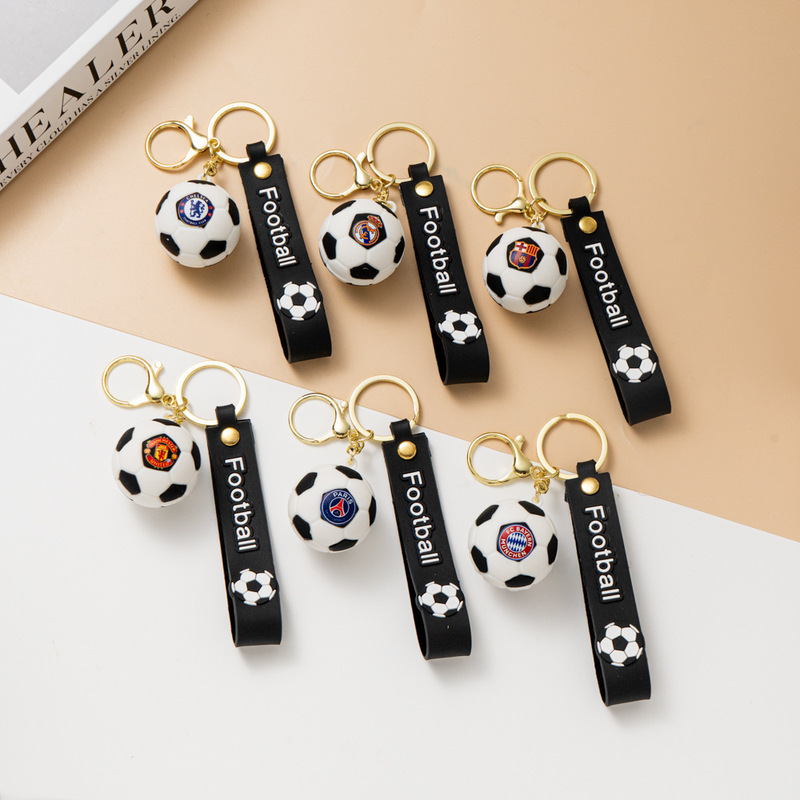 2026 Usa-Mexico-Canada World Cup Football Keychain Pendant Outdoor Backpack Car Pendant Sports Games Gift Wholesale