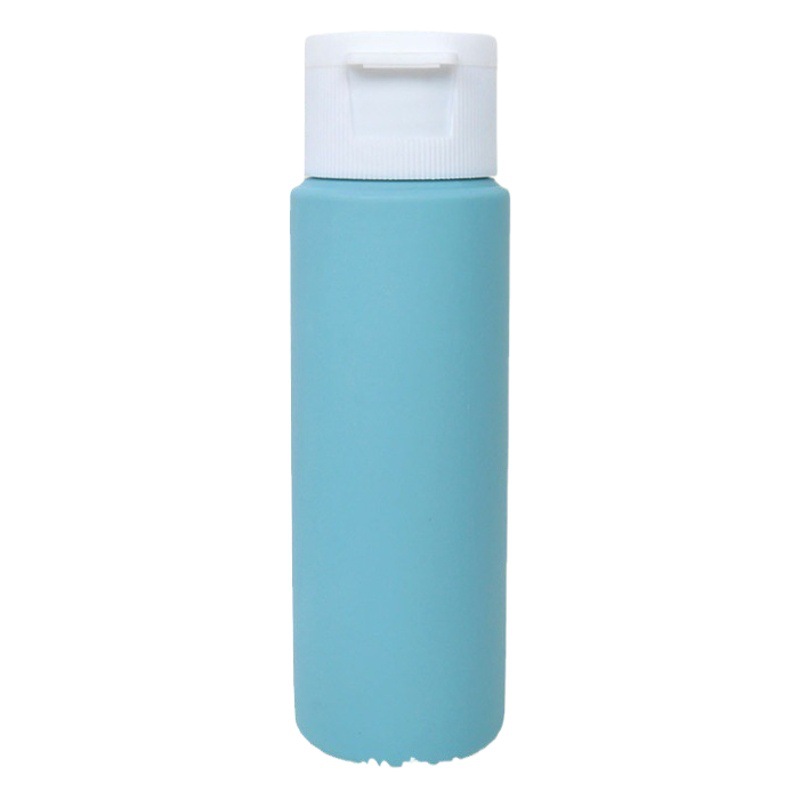 50ml macaron manguera squeeze viaje sub-botella traje de gamuza loción cosmética champú botella de almacenamiento