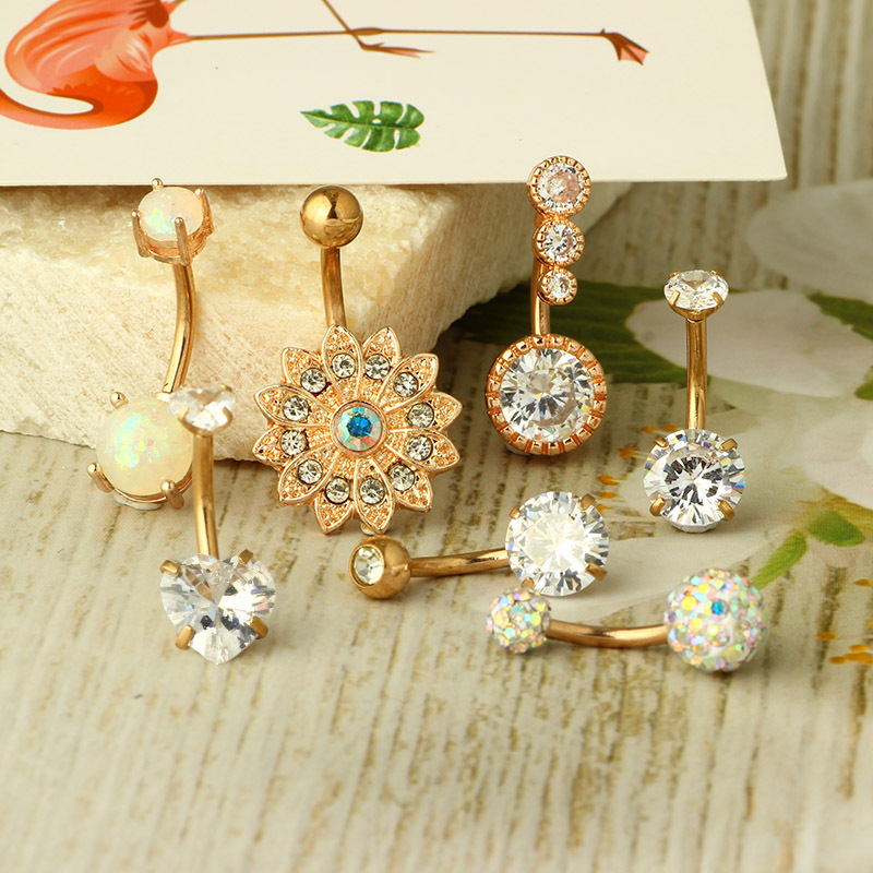 Labret piercing jewelry detail image