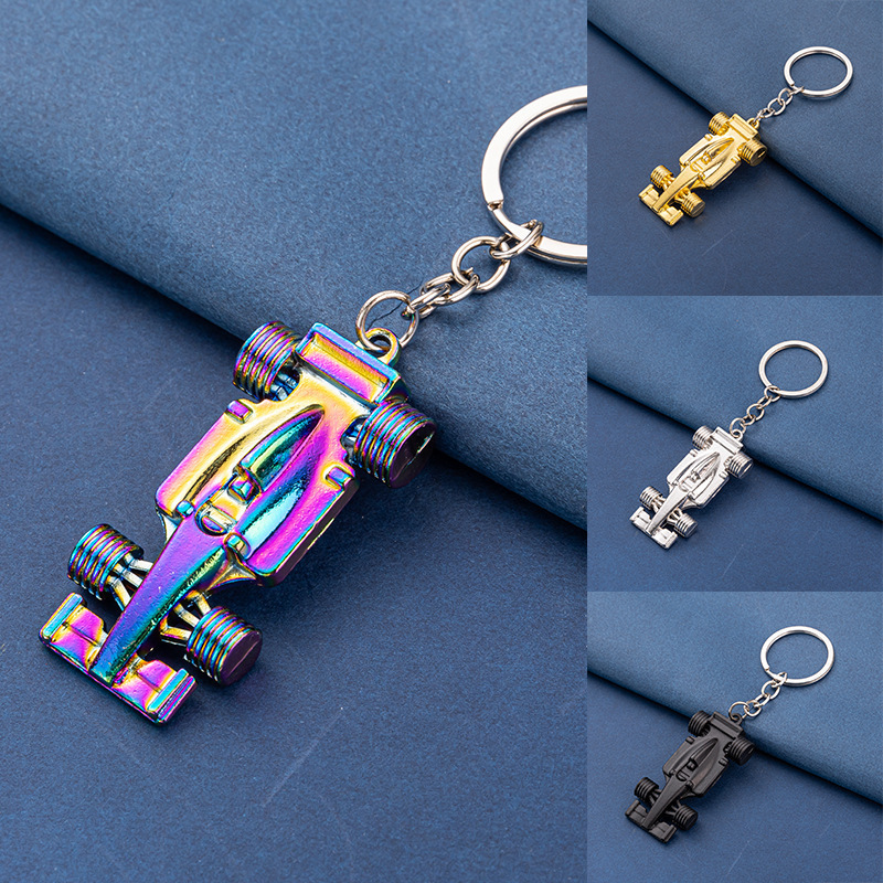 Creative Simulation F1 Racing Car Model Keychain Gift 3D Solid Racing Keychain Creative Simulation F1 Racing Car Model Keychain Gift 3D Solid Racing Keychain