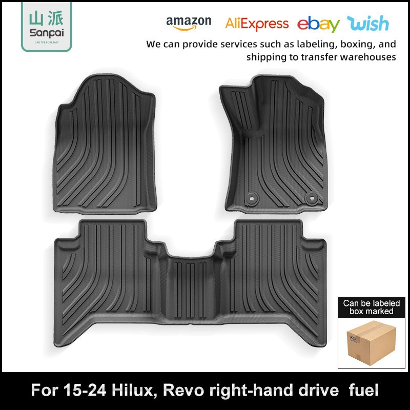 Применимо к 15-24 модели Hilux/Revo Hailax автомобильные коврики TPE коврики специальные коврики для ног через границы