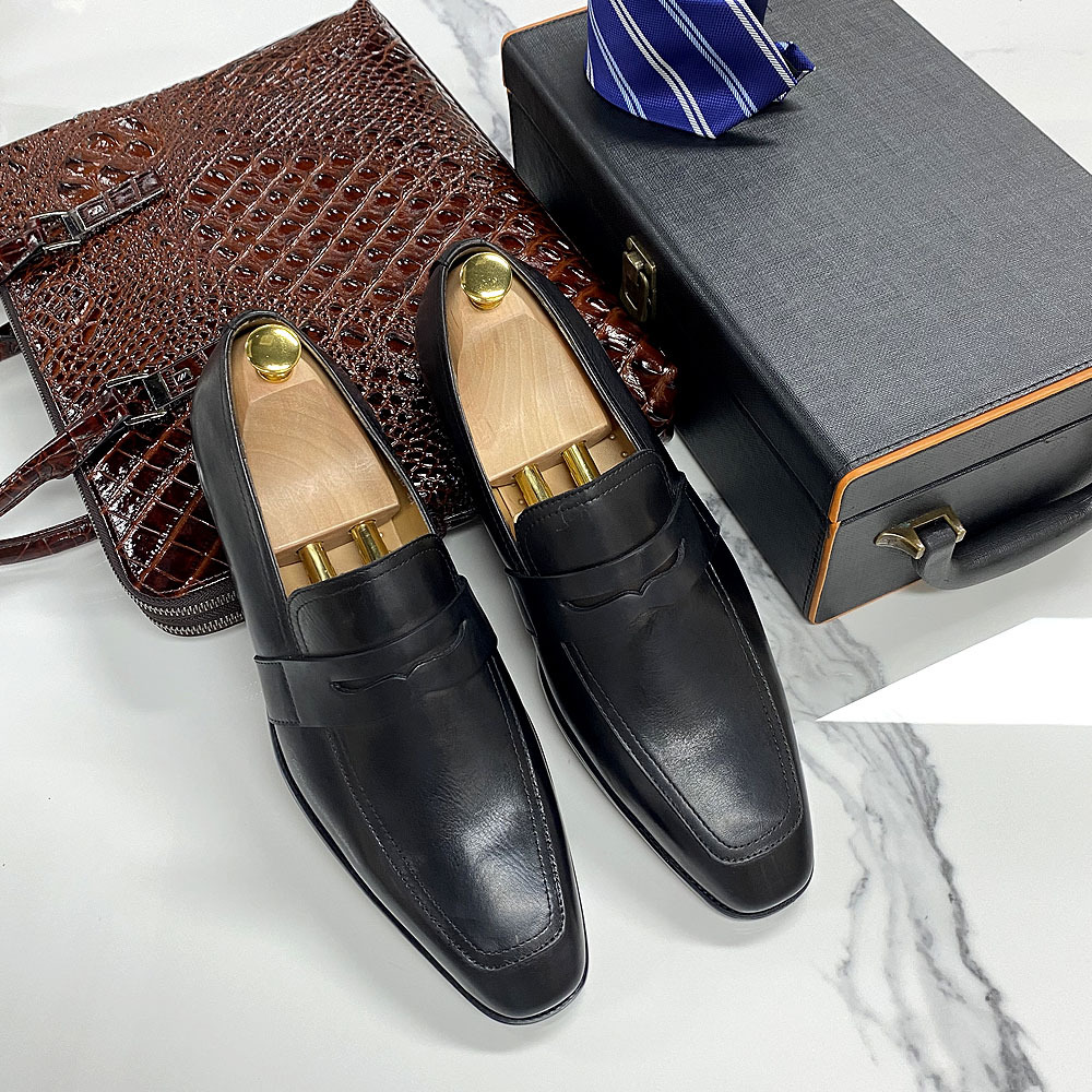 Classic Italian Style Loafers 11