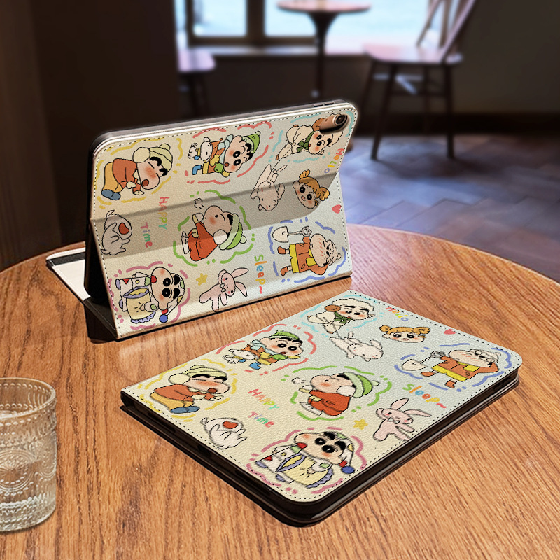 New Ninth-Generation iPad Protective Case, Full-Cover Leather Case, Book-Style Tablet Protective Case, No Pen Slot, Pu Leather Tablet Case