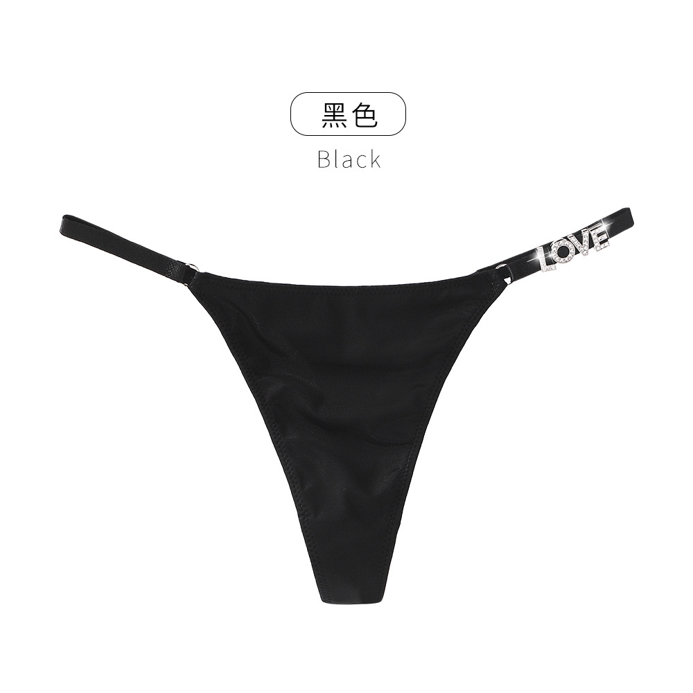 Tamaño europeo y americano personalidad sin marcas ropa interior de mujer sexy y cómoda transpirable leopardo seductor trozos sexy gran perla