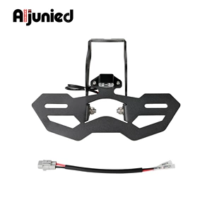 Suitable for Kawasaki Ninja ZX-6R lightweight short-tail motorcycle rear license plate bracket accessories