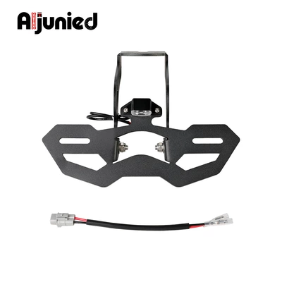 Suitable for Kawasaki Ninja ZX-6R lightweight short-tail motorcycle rear license plate bracket accessories