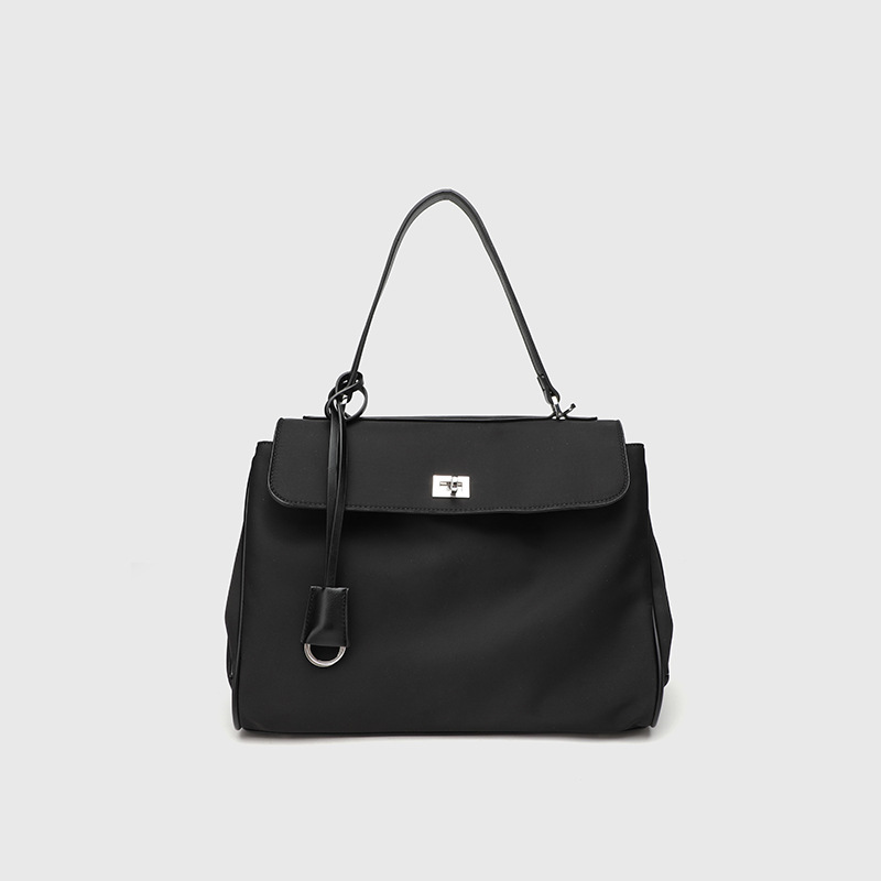 2024 Nuevo Rodeo Kelly bolso de mano de cuero de nylon de hombro único bolso de mujer con cerradura debajo de la axila bolso tote de cercanías