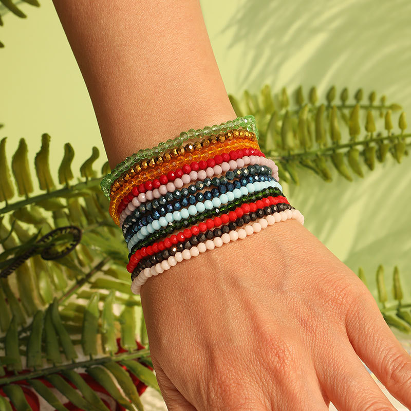 Minimalist Layered Bracelets Stackable Lightweight Jewelry_voghion.com