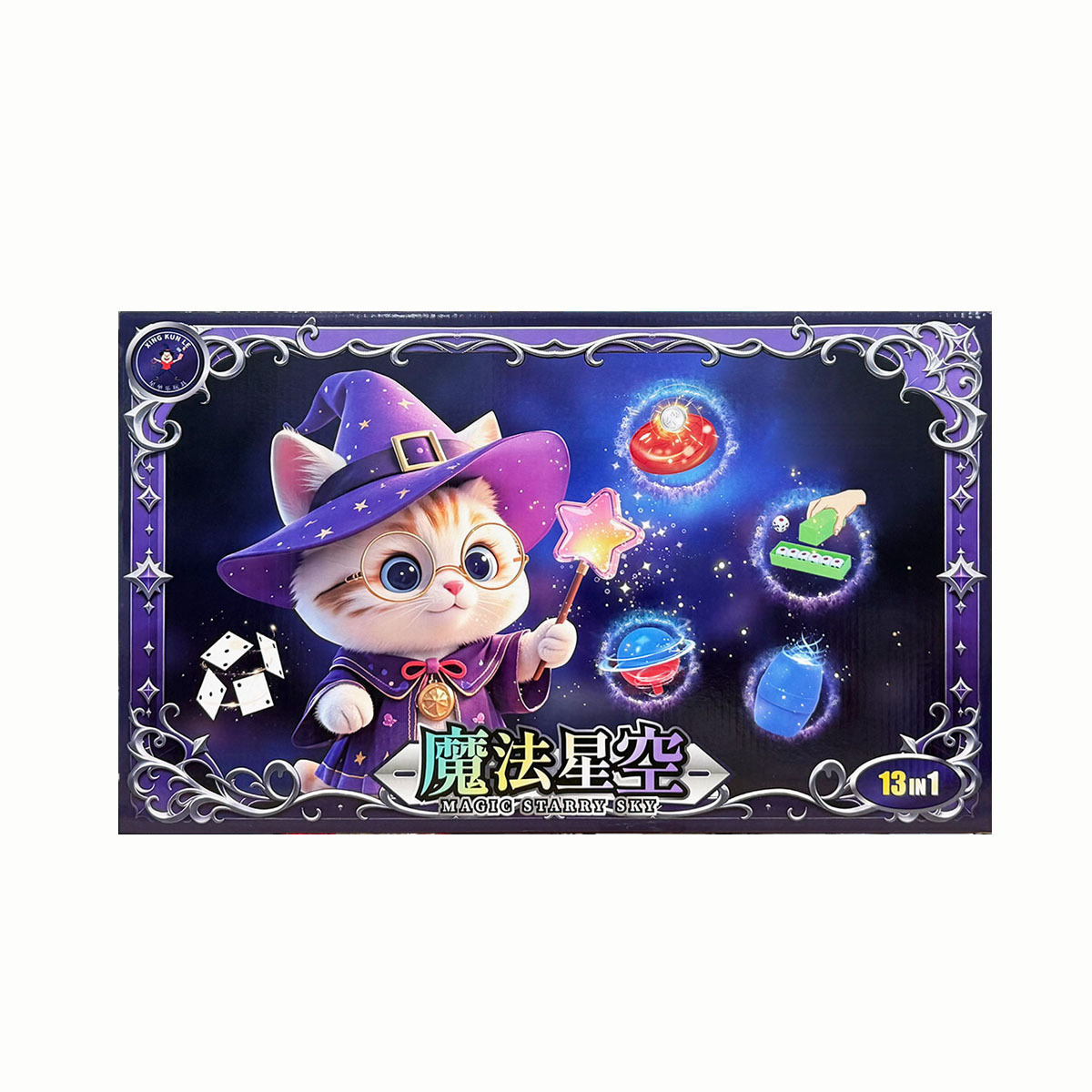 Juguetes infantiles para niños puzzle póquer magia props de escena de corto alcance juego de juguetes de entrenamiento caja de regalo
