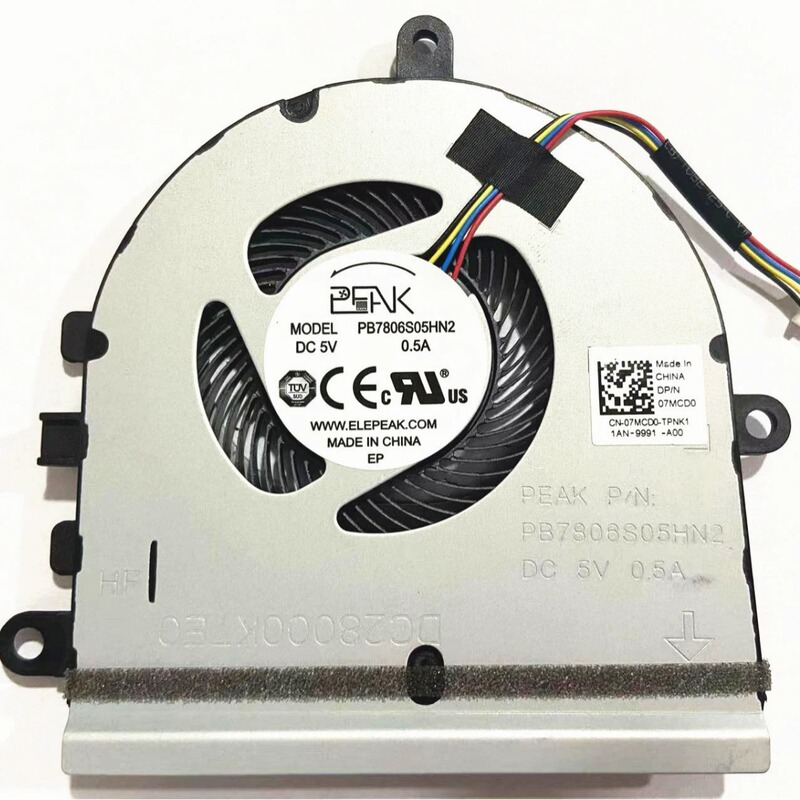 Applicable to new original Dell Inspiron 5570 15-5575 3583 P75F 3501 fan