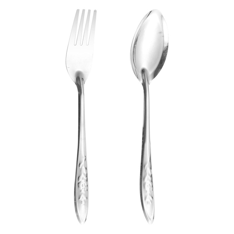 Factory wholesale stainless steel watermelon Spoon restaurant restaurant canteen dinner spoon household spoon spoon rose spoon