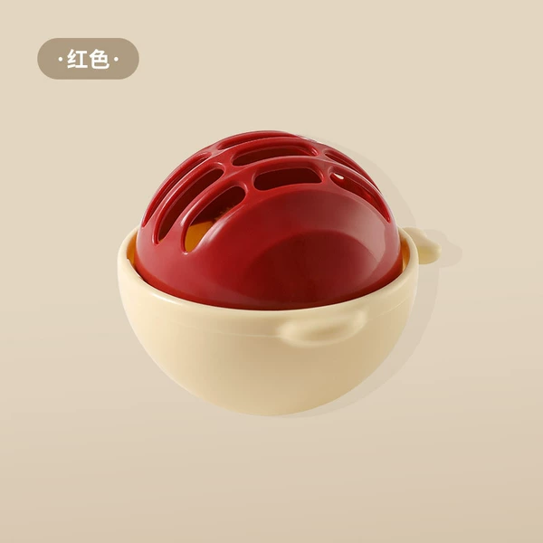 Red bath ball