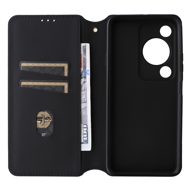 Suitable For Huawei Nova Y72 Phone Leather Case, Enjoy 70 4G Card Slot Case_voghion.com