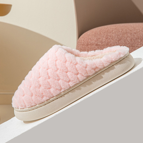 Cotton Slippers for Winter, Cute Women's Indoor Home Heating Couple Heating Cotton Slippers for Men