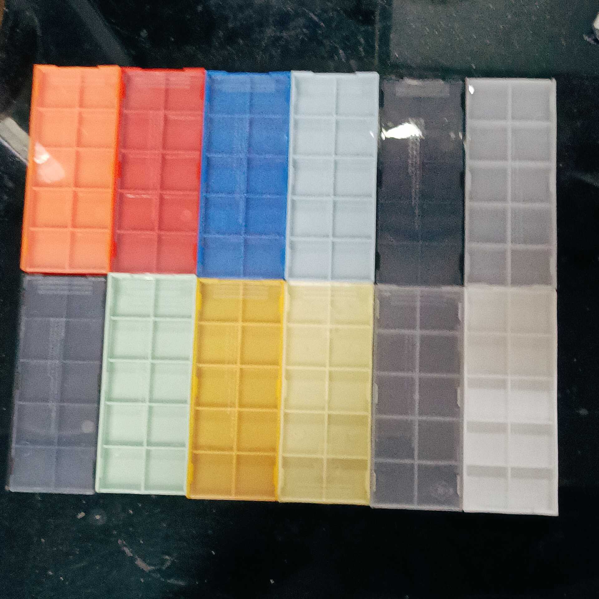 单边推数控盒子硬质合金盒刀片塑料盒铣刀盒单开刀粒通用收纳