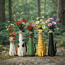 ����վ����Handmade quirky cat-shaped vase�ֹ��Ź�؈��ƿ