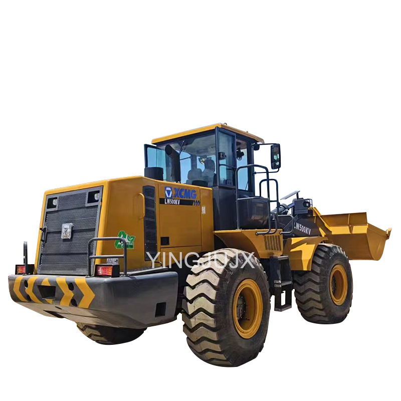Exportación de comercio exterior XCMG LW500KV XG50GN XG500GV Cargadora de segunda mano 5 toneladas cargadora de pala
