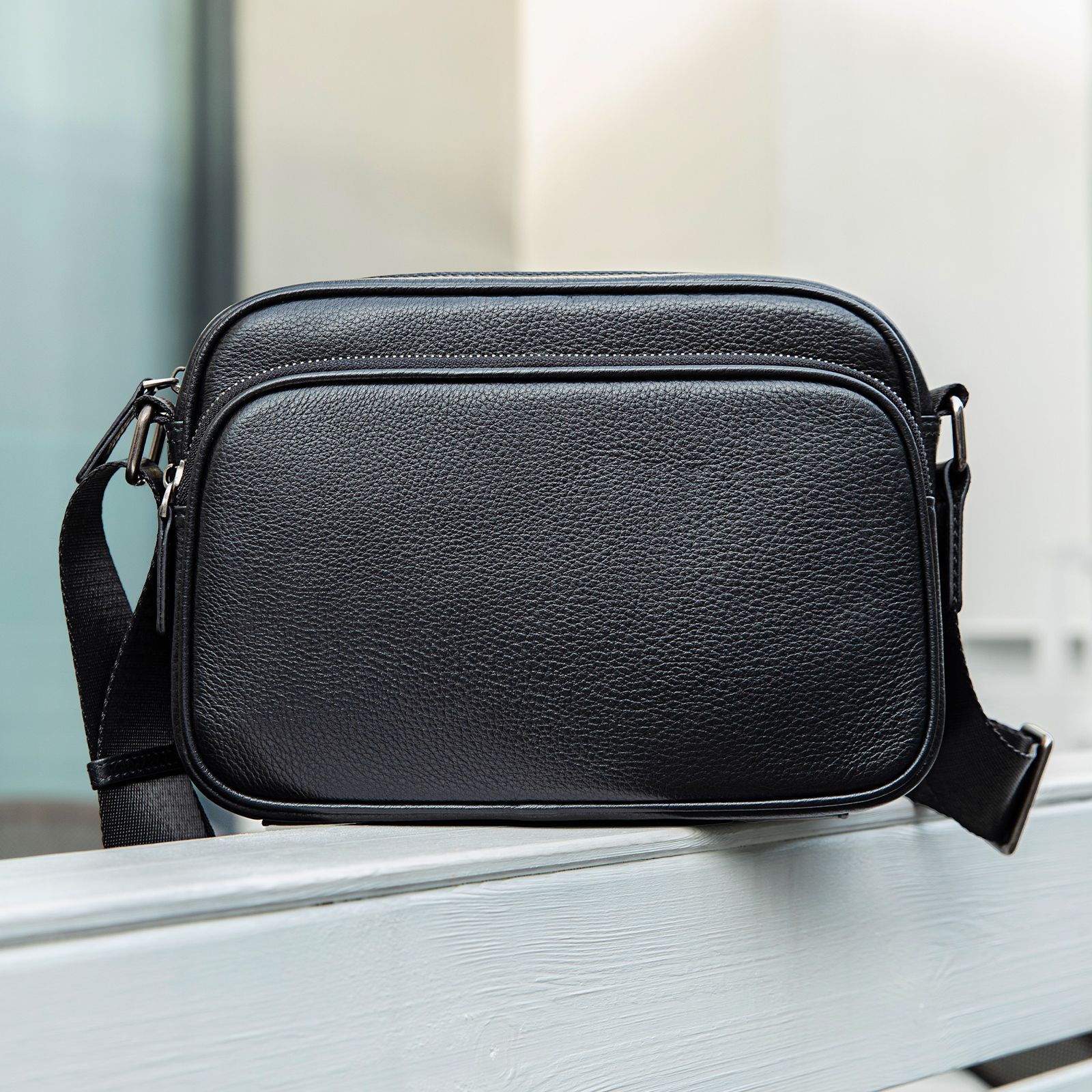 Ventas transfronterizas calientes de cuero para hombres mochila deportiva al aire libre mochila texturizada retro colección de bolsos de hombro