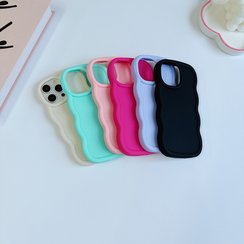 Suitable for Samsung S25 New Model Macron Phone Candy Color Tpu Soft Case A07 Large Wave Anti-Drop Protective Cover Suitable for Samsung S25 New Model Macron Phone Candy Color Tpu Soft Case A07 Large Wave Anti-Drop Protective Cover