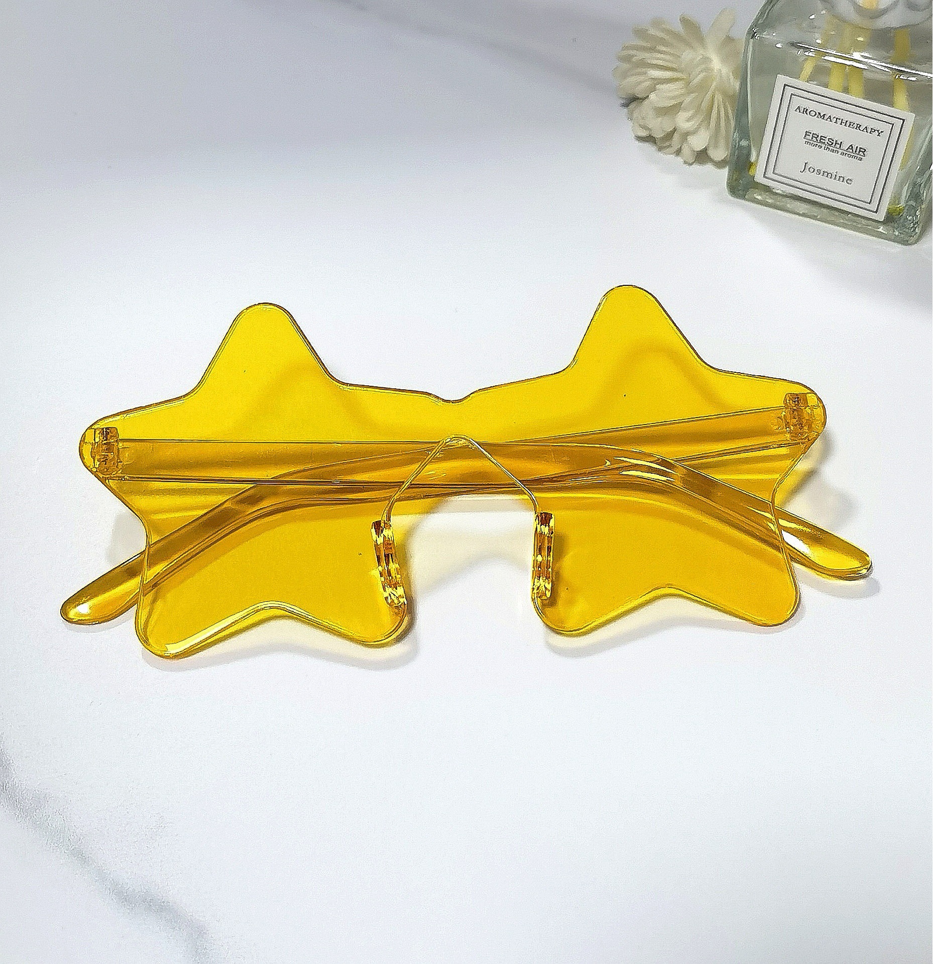 Estrellas transfronterizas sin bordes gafas de sol unisex para viajar gafas de sol anti-UV explosión no deslumbrantes ojos de sol