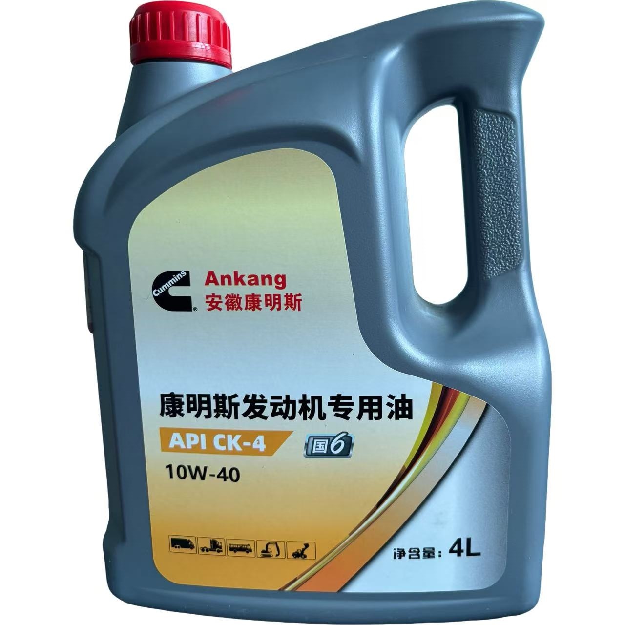 Cummins Engine-Specific Fully Synthetic Diesel Engine Oil Ck-4 Meets the National Vi Emission Standards