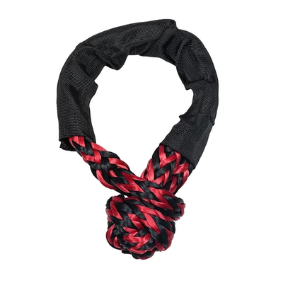 Car tow rope hook car Trailer rope/net/strap - red-black