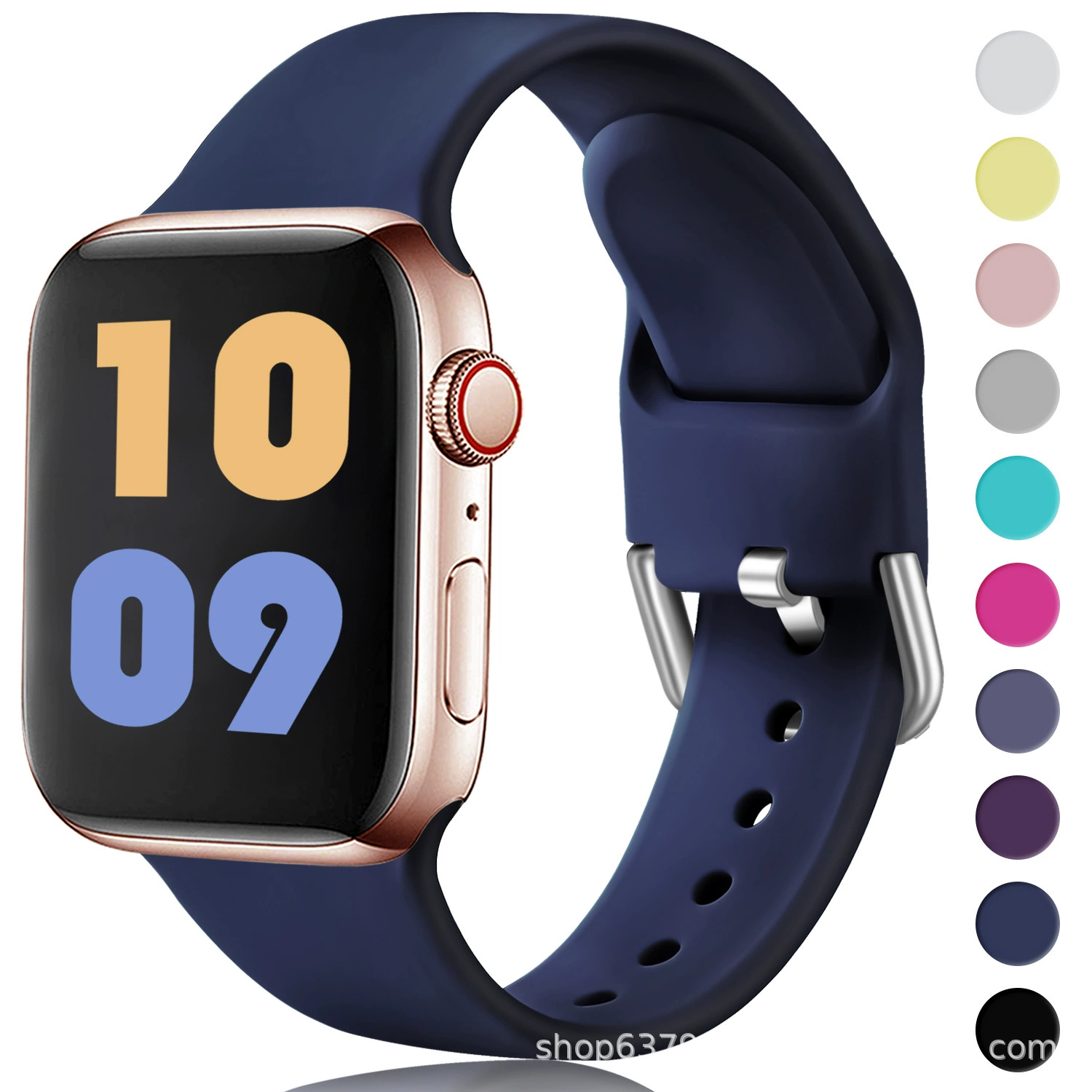 Samsung, apple, compatible bracelet, silicone watch strap