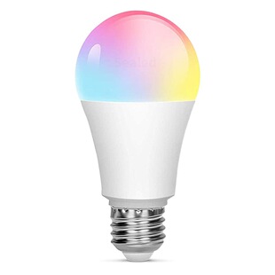 Meikeduo Alexa Intelligent Voice Control WiFi Bulb Lamp RGBCW 9W Wide Pressure Timing Music Rhythm