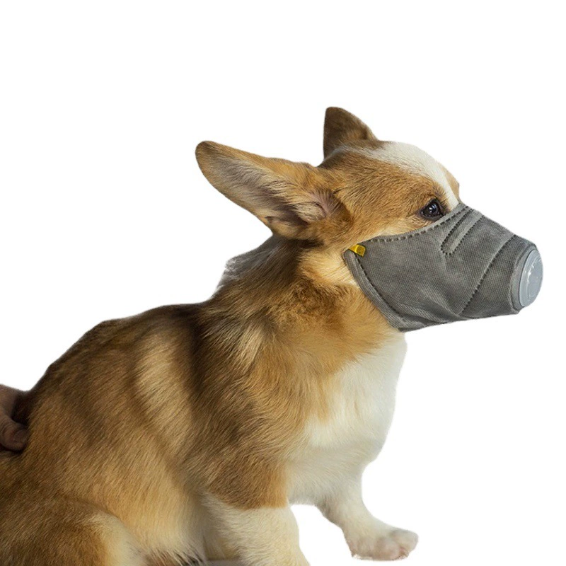 Противотуманная дымка маска для домашних животных 4 слоя материала Защита рта собаки