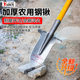 Special spade for digging trees Thickened steel spade pointed spade manganese steel trenching shovel pointed shovel shovel engineer shovel shovel digging