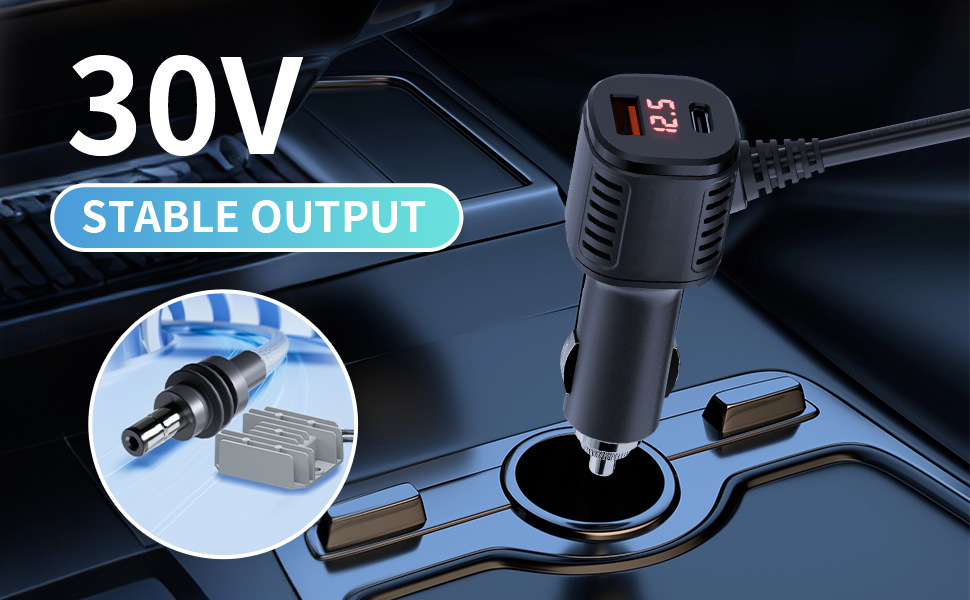 Cross-Border Hot-Selling 12V24V to 30V3.5A Power Converter Mini Cable 12V to 30V3.5A Boost Power Supply